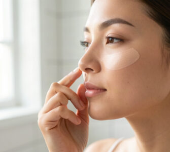 Application d'une skin tint légère pour un maquillage été naturel et frais